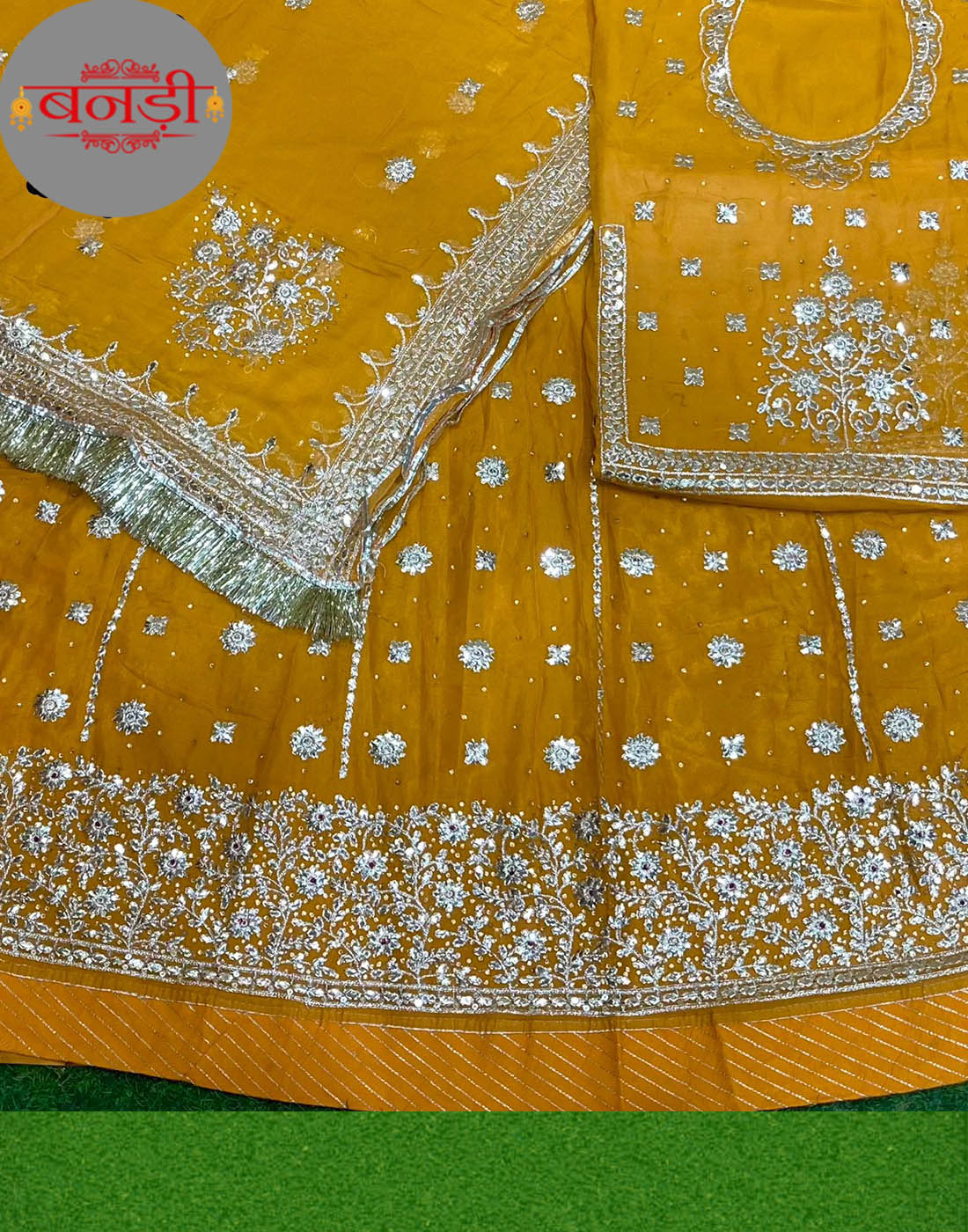 Mango Yellow Rajputi Poshak