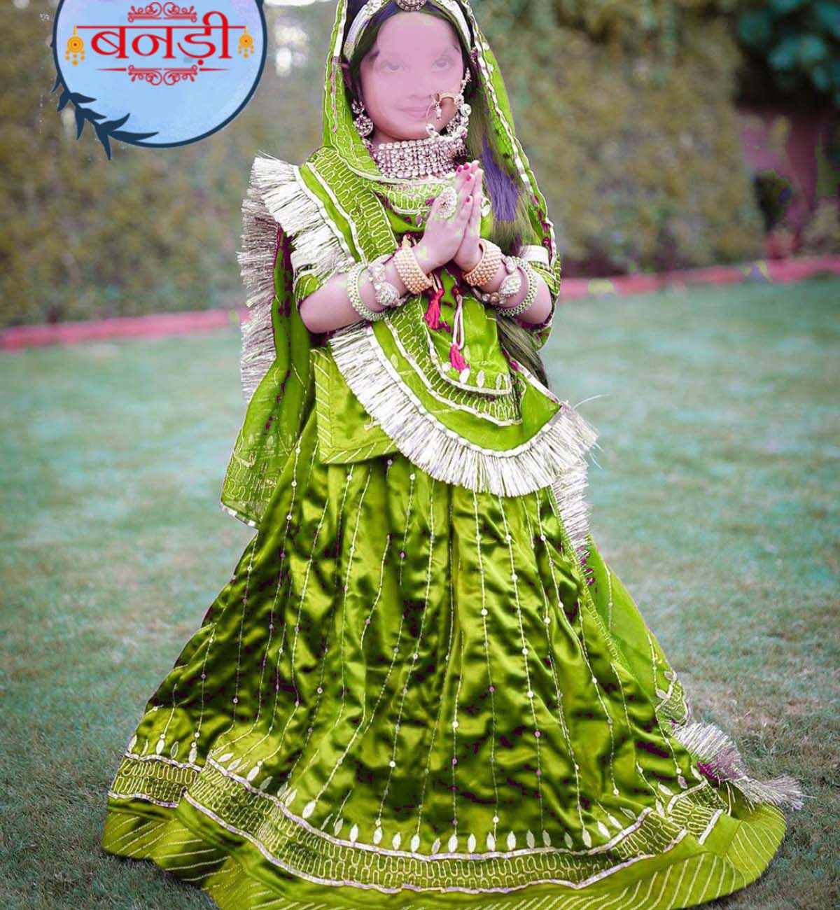 Rajasthani Costume for Girl - Buy Now | Kids Fancy Dress