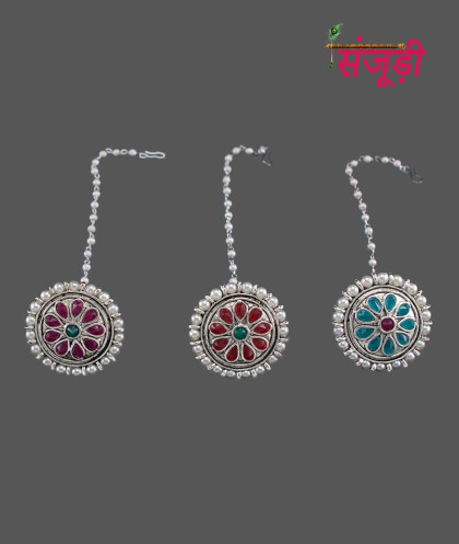 silver borla combo set of three colors bor